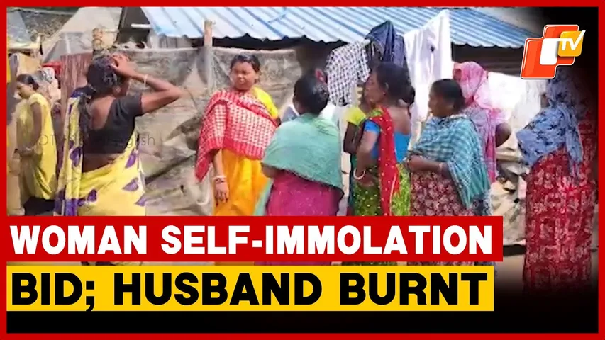Woman Attempts Self-Immolation Over Family Dispute, Husband Burnt While Saving Her In Malkangiri