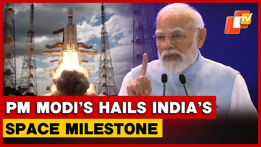PM Modi Hails India’s Heaviest Communication Satellite Launch, Praises ISRO At ESTIC 2025