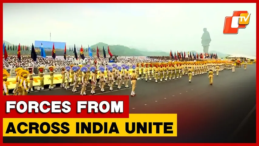 BSF, CRPF, CISF, ITBP, SSB And State Police Forces Join Ekta Diwas Parade