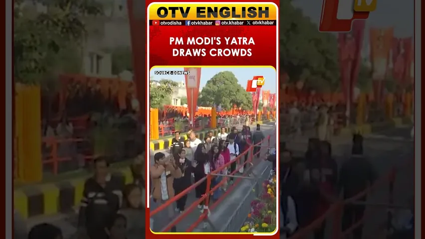 Somnath Temple Sees Large Arrivals For PM Modi's Shaurya Yatra