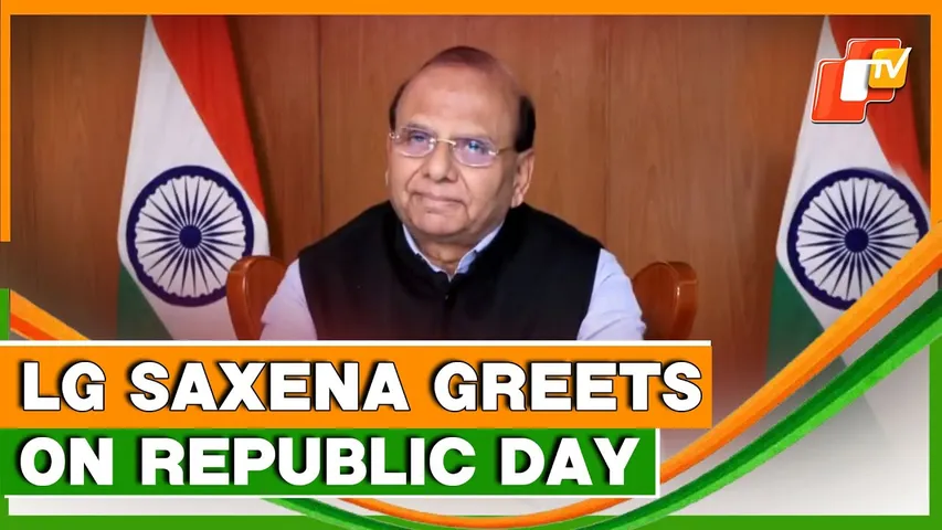 Delhi LG VK Saxena Extends 77th Republic Day Greetings