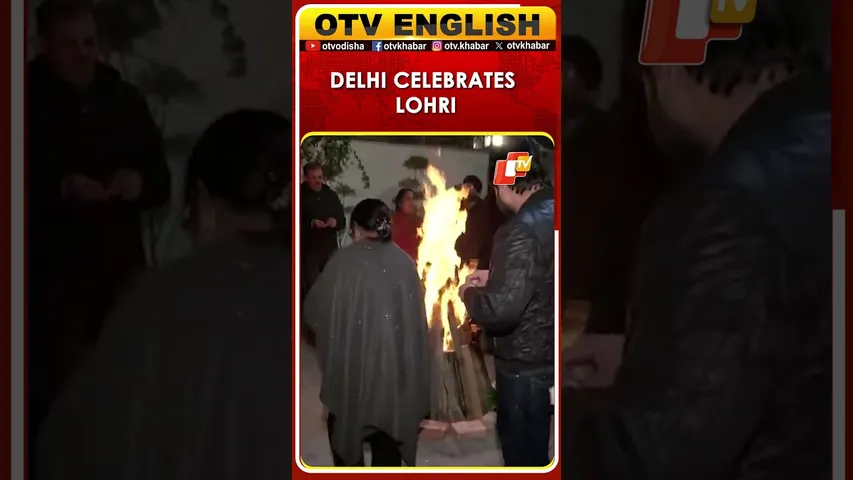 People Celebrate Lohri Festival In Delhi