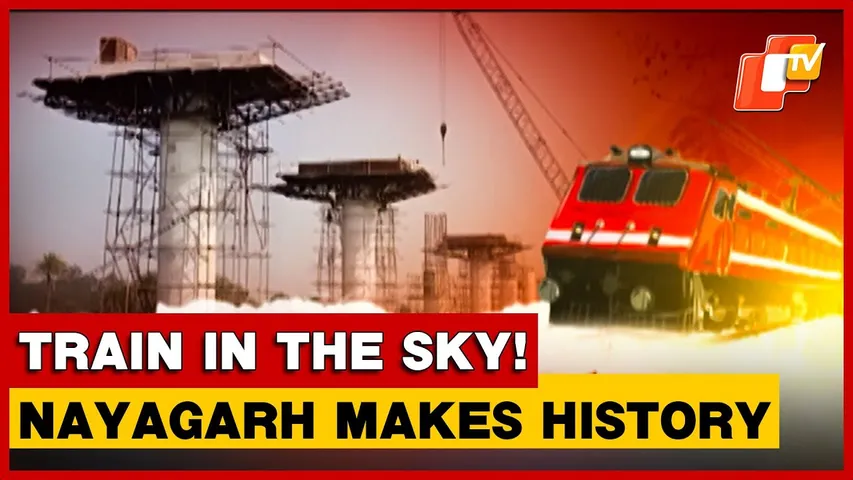 Train To Run 80-Ft Above Ground: Odisha Builds India’s 2nd Longest Railway Viaduct