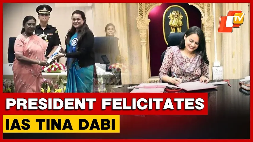 IAS Tina Dabi Wins Rs 2 Crore From President For Barmer’s Water Conservation Drive