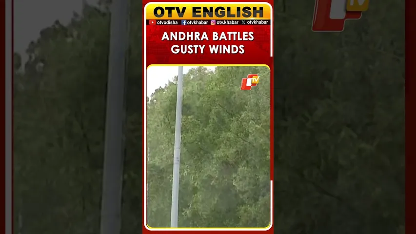 Cyclone Montha Fury: Strong Winds Batter Coastline