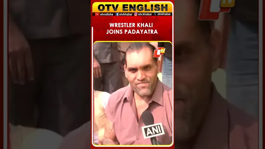 Wrestler Khali Joins Sanatan Hindu Ekta Padayatra 2025 In Faridabad