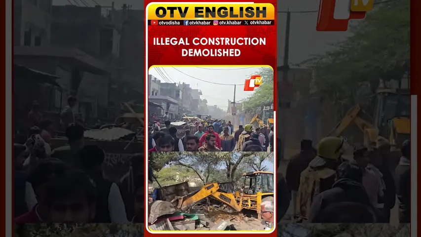 Administration Demolishes Illegal Construction In Etah, UP | OTV