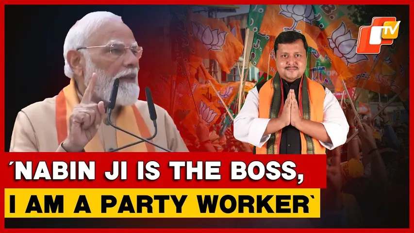 PM Modi Says “Nitin Nabin Is The Boss, I Am A Party Worker” At BJP Headquarters