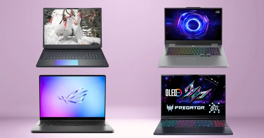 Top gaming laptops