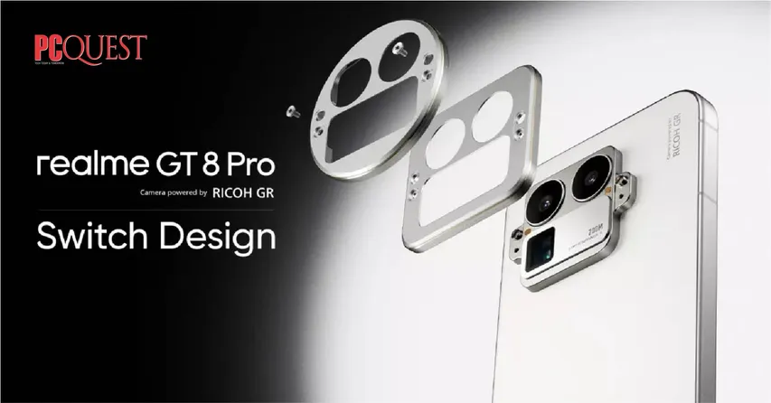 Realme GT 8 Pro_ Transforming smartphones with first switchable camera bump