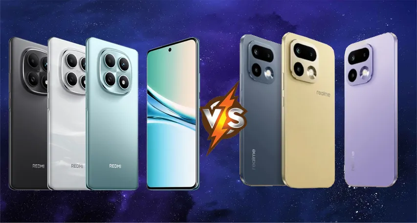 Redmi Note 15 5G vs Realme 16 Pro 5G_ Gaming, camera or battery