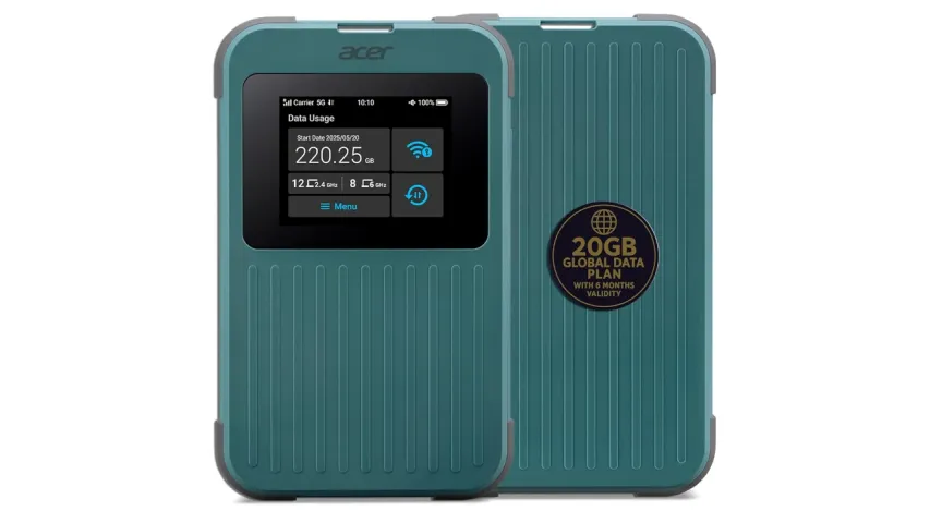 Acer Connect M4 5G Portable Wi-Fi Router Review F