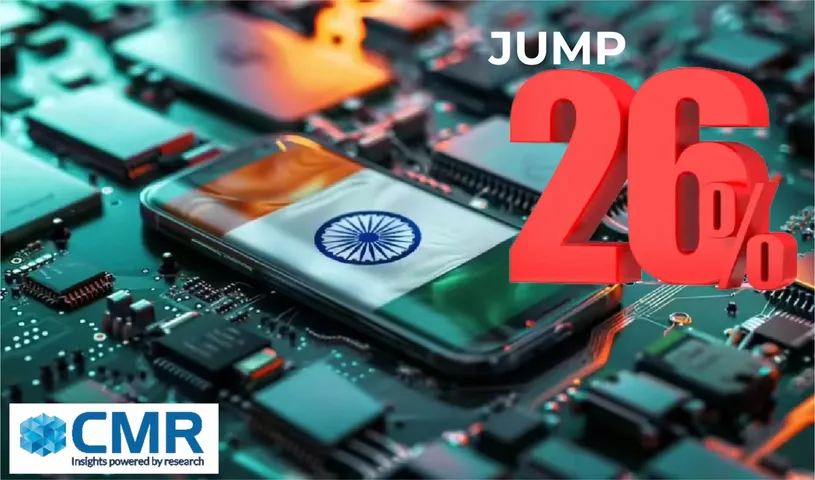 Smartphone exports jump 26% says CMR India CY2025 report