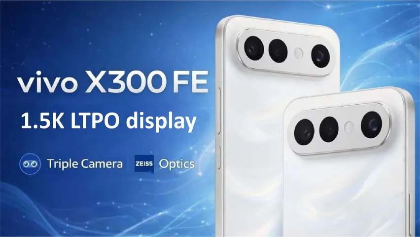 Vivo X300 FE could launch in India soon with periscope camera and 1