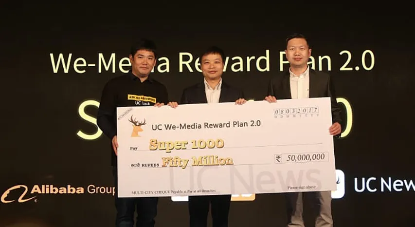 UCWeb - From left to right - Jack Haung, Xiopeng He & Zhu Shunyan