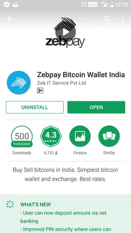 Zebpay Android