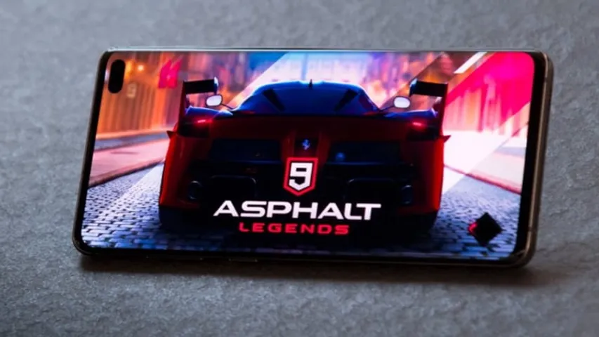 apshalt game running on Galaxy S10 Plus