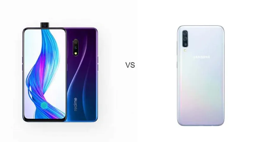 Realme X vs Samsung Galaxy A50