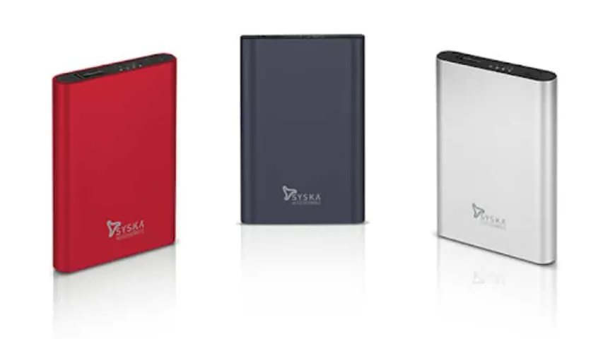 syska P0511Jpocket fitPower Bank