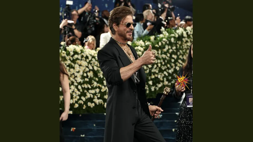 Shah Rukh Khan Makes Powerful Met Gala Debut—But a question by Press Sparks Outrage