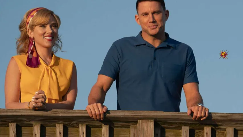 SCARLETT JOHANSSON AND CHANNING TATUM TAKE THE TRIP TO THE MOON
