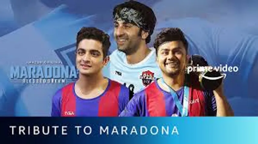 The All Stars Football Club And Influencers bring their A-Game paying a special tribute to the 'The Golden Boy' of football - Maradona!