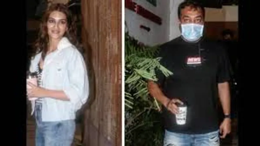 Kriti Sanon gets spotted outside Nikhil Dwivedi's office; is ' Kill Bill remark in the making !