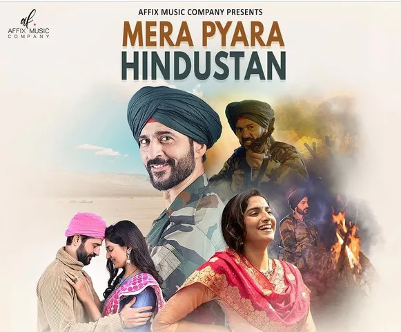 Hiten Tejwani shines as an Indian Army officer in his debut music video ‘Mera Pyara Hindustan’