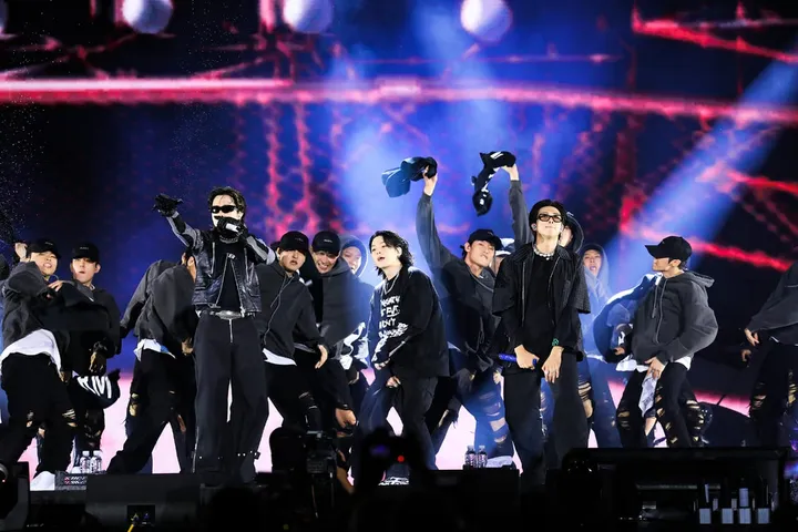 BTS SUCCESSFULLY HOSTED WORLD EXPO 2030 BUSAN KOREA CONCERT BTS <YET TO COME> IN BUSAN.