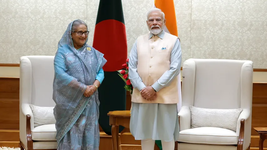 sheikh hasina and modi