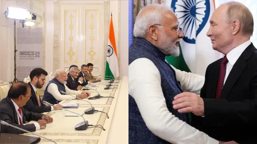 Modi and putin