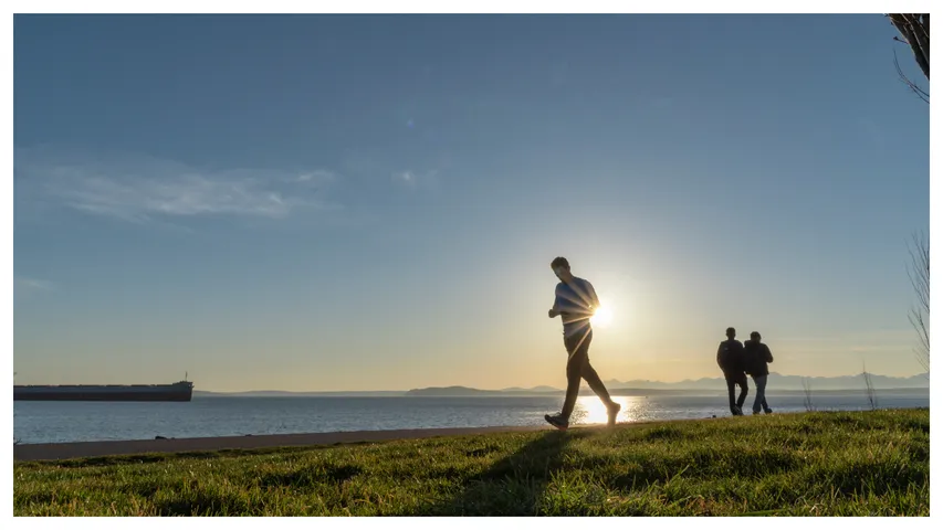 Morning walking
