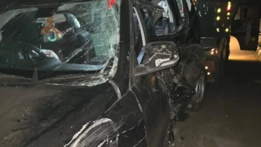 car accident..