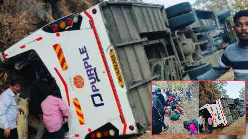 Wedding Bus Overturned