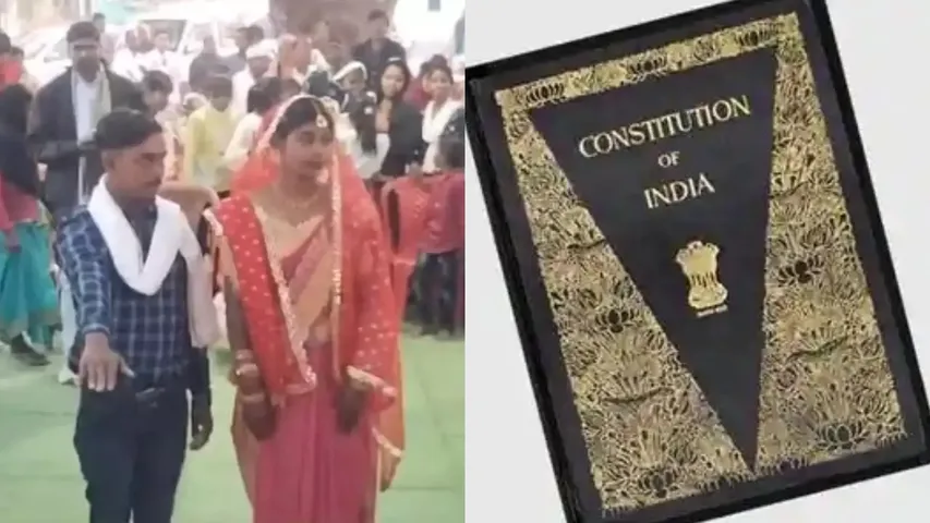 Couple Oath on Constitution
