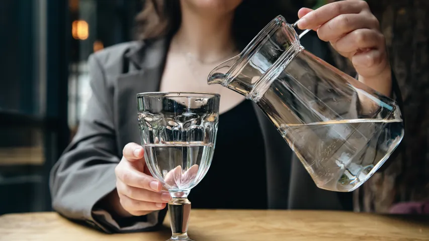 drinking water