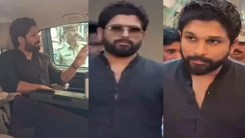 allu arjun new look
