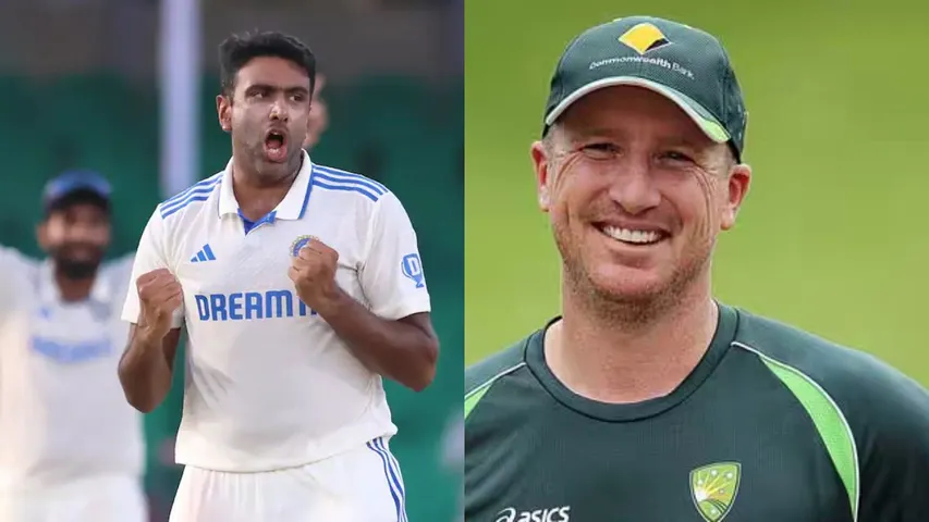 Brad Haddin reacts to Team India spinner Ashwin retirement