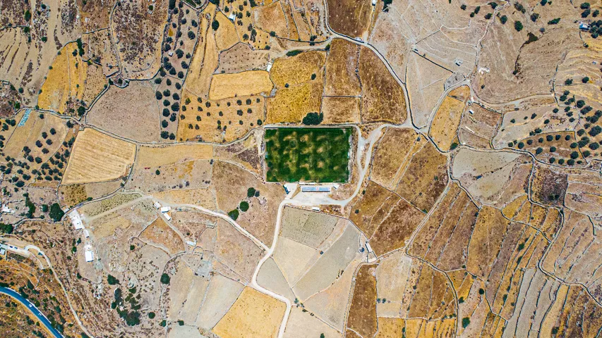 Land occupied