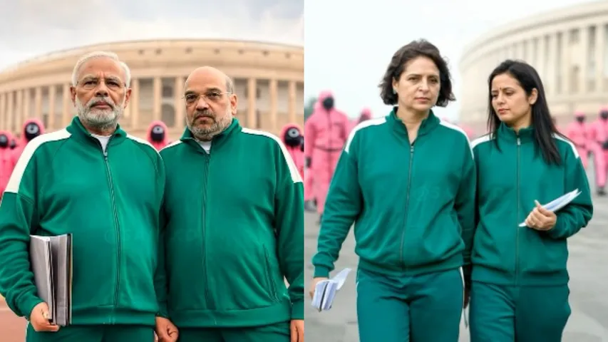 Modi, Amit Shahm Priyanka Gandhi and Mahua Moitra
