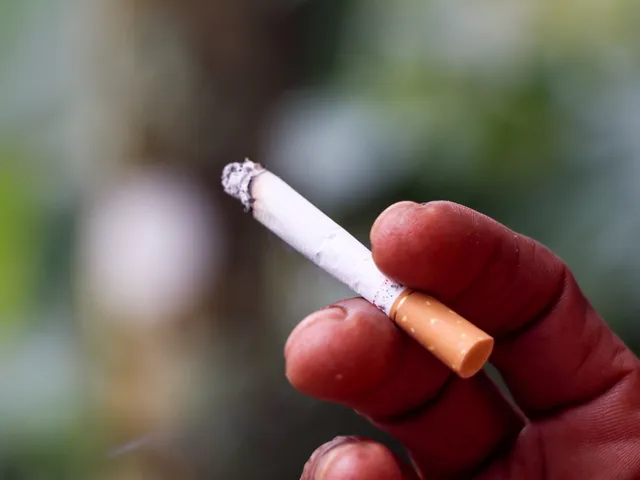 Cigarette addiction