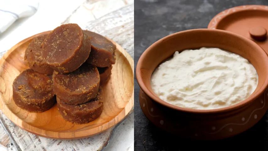 Jaggery-Curd