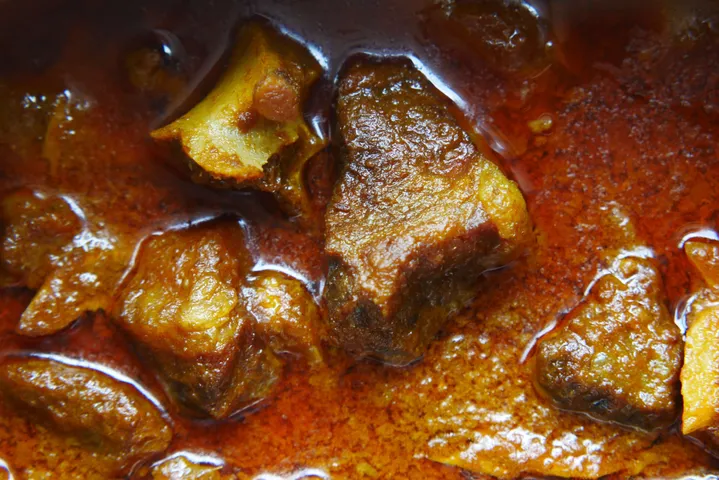  Lemonjuice in meat curry