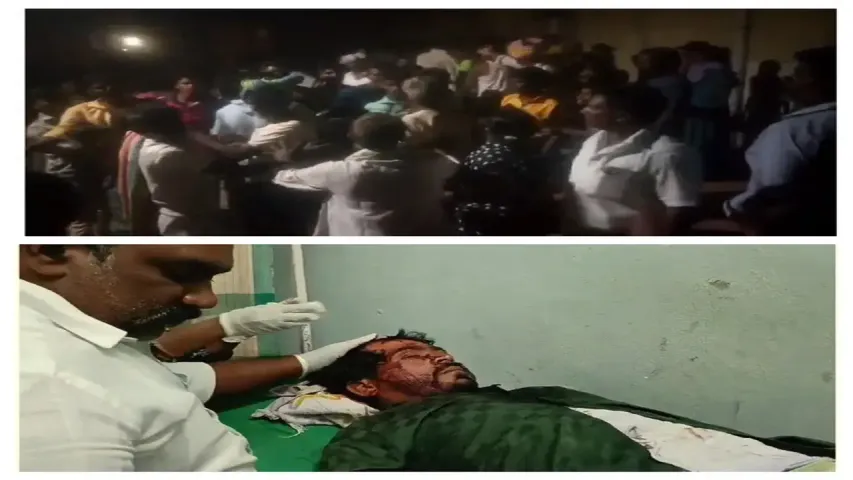 Clash in Devara, Ten injured