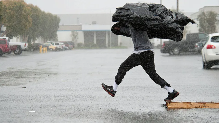 rain in Los Angeles