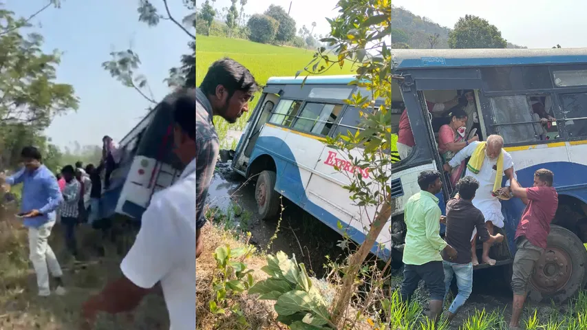 Telangana RTC Bus Accident