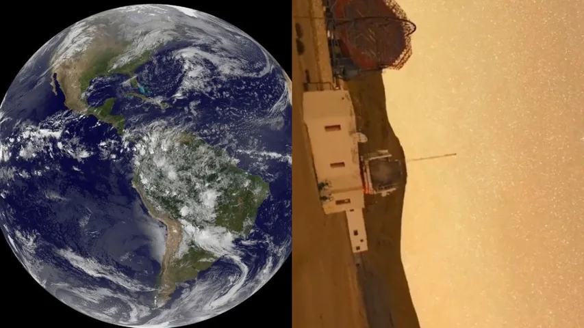 Earth Rotating
