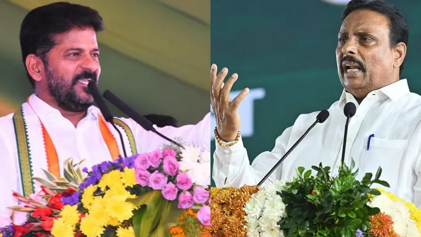 KCR And Revanth Reddy