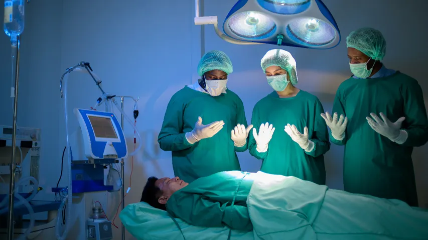 doctors green dress