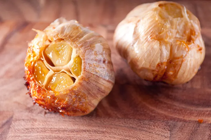 Roasted garlic